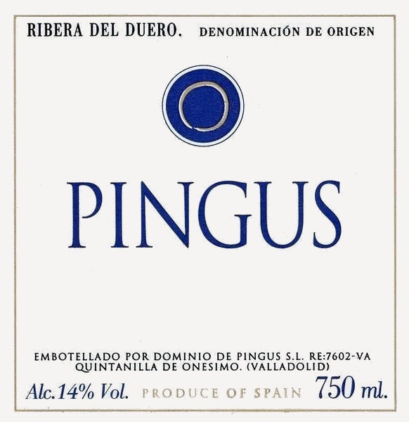Rượu vang đỏ Dominio de Pingus 2008