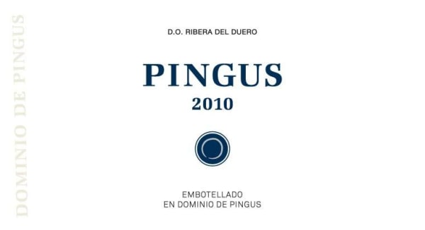 Rượu vang đỏ Dominio de Pingus 2010