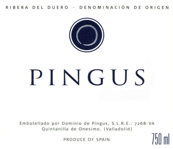 Rượu vang đỏ Dominio de Pingus 2019