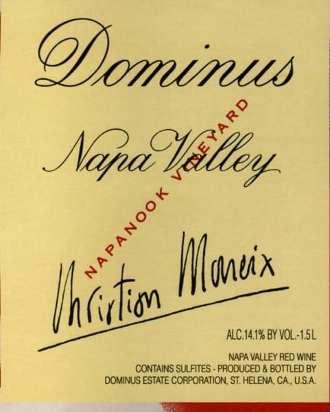 Rượu vang đỏ Dominus Estate (chai Magnum 1,5 lít) 1998
