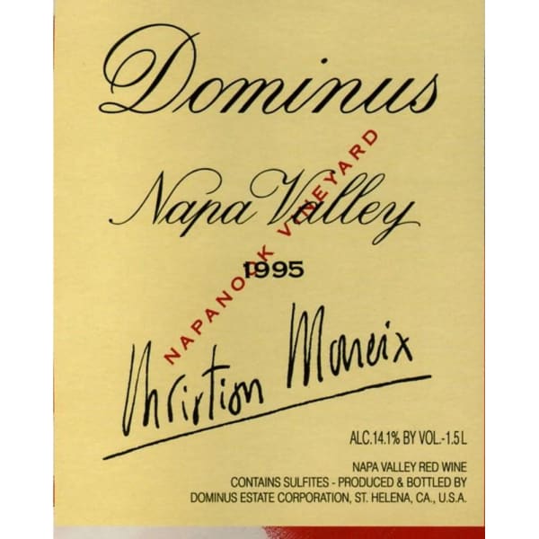 Rượu vang đỏ Dominus Estate 1995