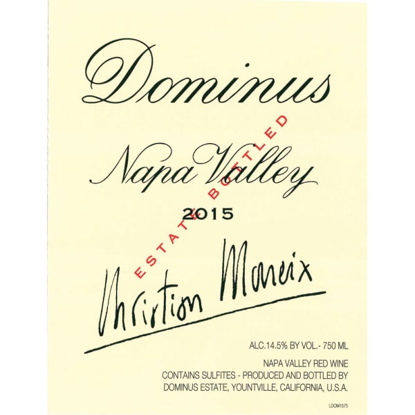 Rượu vang đỏ Dominus Estate 2015
