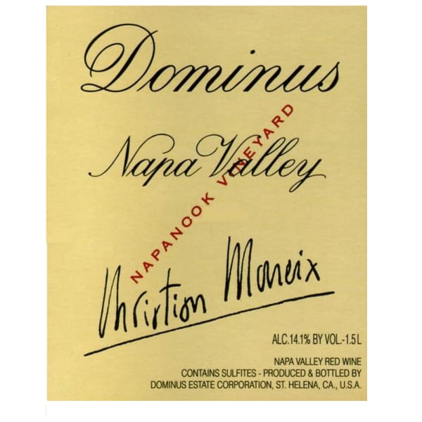 Rượu vang đỏ Dominus Estate (Autographed 3 Liter) 1996