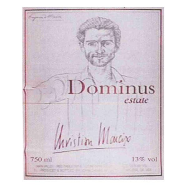 Rượu vang đỏ Dominus Estate (stained labels) 1992