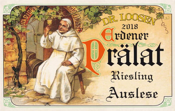 Rượu vang trằng Dr. Loosen Erdener Pralat Goldkapsel Auslese 2018