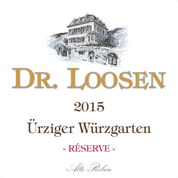 Rượu vang trằng Dr. Loosen Urziger Wurzgarten Alte Reben Riesling Grosses Gewachs Reserve 2015