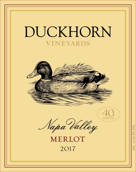 Rượu vang đỏ Duckhorn Napa Valley Merlot (chai 3 lít) 2017