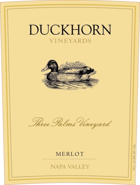 Rượu vang đỏ Duckhorn Three Palms Merlot (chai Magnum 1,5 lít) 2018