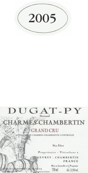 Rượu vang đỏ Dugat-Py Charmes-Chambertin Grand Cru 2005