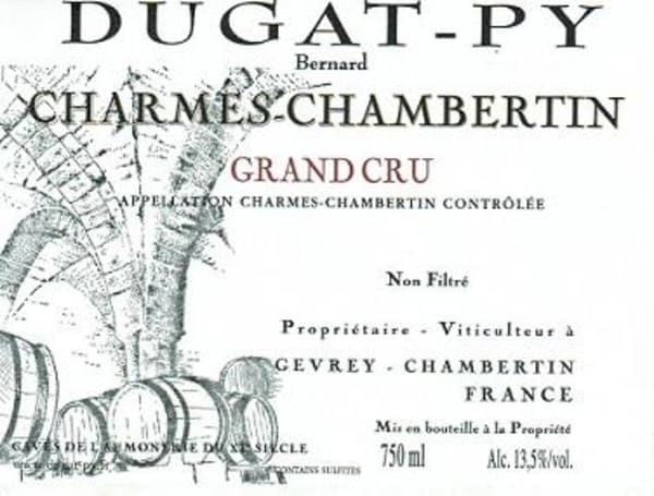 Rượu vang đỏ Dugat-Py Charmes-Chambertin Grand Cru 2012