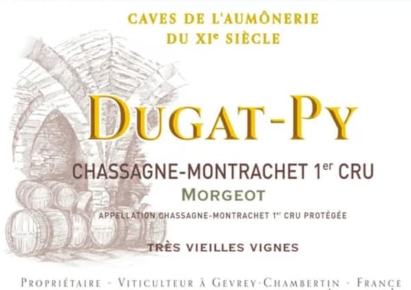 Rượu vang trằng Dugat-Py Chassagne-Montrachet Morgeot Tres Vieilles Vignes Premier Cru 2020