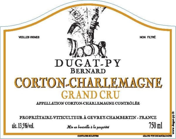 Rượu vang trằng Dugat-Py Corton-Charlemagne Grand Cru 2012