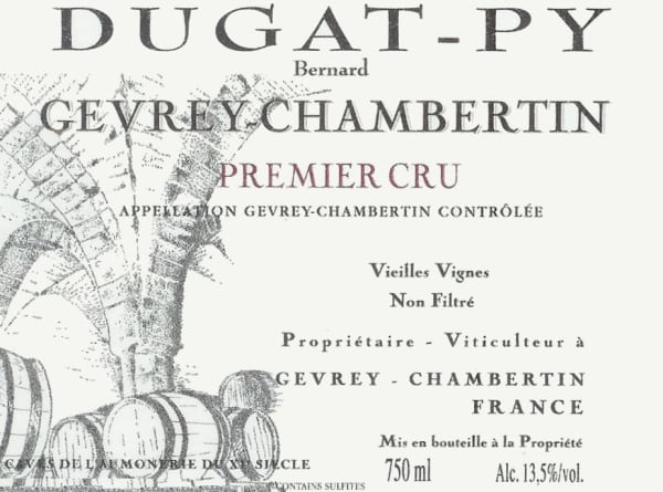 Rượu vang đỏ Dugat-Py Gevrey-Chambertin Premier Cru Vieilles Vignes 2009