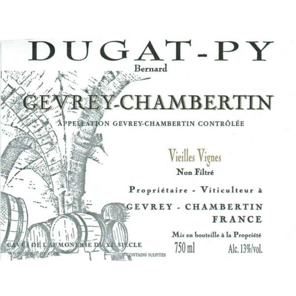 Rượu vang đỏ Dugat-Py Gevrey-Chambertin Premier Cru Vieilles Vignes 2012