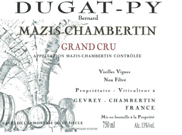 Rượu vang đỏ Dugat-Py Mazis-Chambertin Grand Cru 2009
