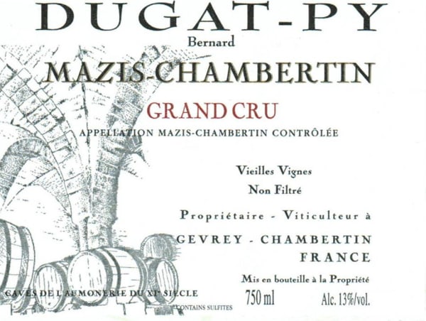 Rượu vang đỏ Dugat-Py Mazis-Chambertin Grand Cru 2011
