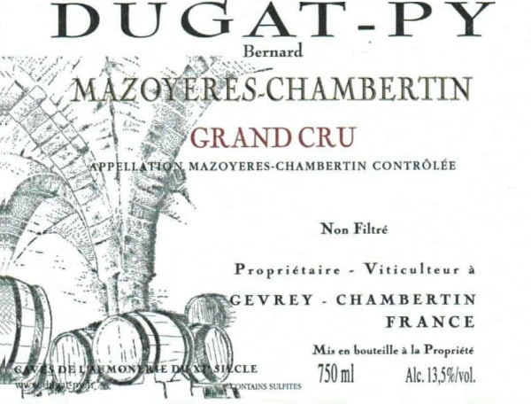 Rượu vang đỏ Dugat-Py Mazoyeres Chambertin 2009