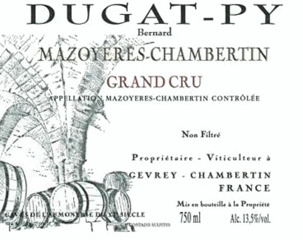 Rượu vang đỏ Dugat-Py Mazoyeres Chambertin 2013