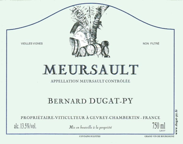 Rượu vang trằng Dugat-Py Meursault 2011