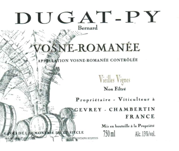Rượu vang đỏ Dugat-Py Vosne-Romanee Vieilles Vignes 2009