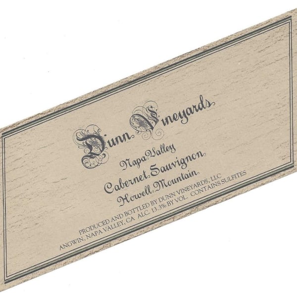 Rượu vang đỏ Dunn Howell Mountain Cabernet Sauvignon (chai Magnum 1,5 lít) 1998
