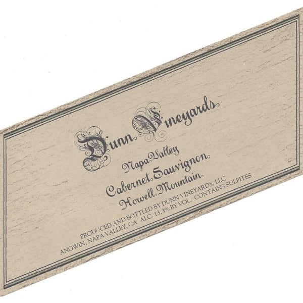 Rượu vang đỏ Dunn Howell Mountain Cabernet Sauvignon 2001