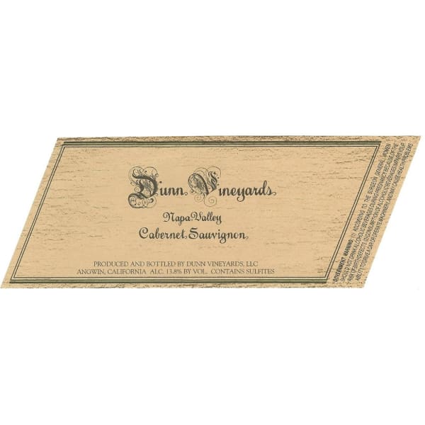Rượu vang đỏ Dunn Napa Valley Cabernet Sauvignon (chai Magnum 1,5 lít) 2015