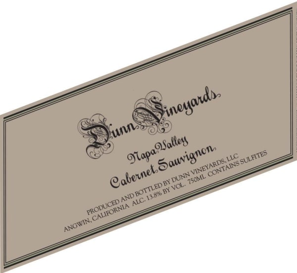 Rượu vang đỏ Dunn Napa Valley Cabernet Sauvignon (chai Magnum 1,5 lít) 2016