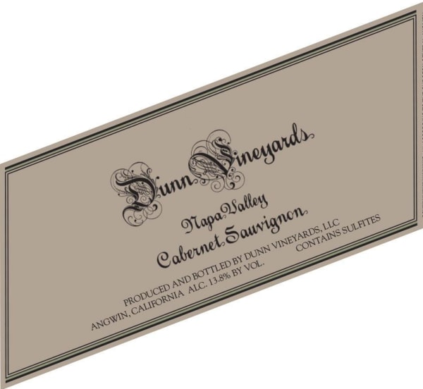 Rượu vang đỏ Dunn Napa Valley Cabernet Sauvignon (chai Magnum 1,5 lít) 2018