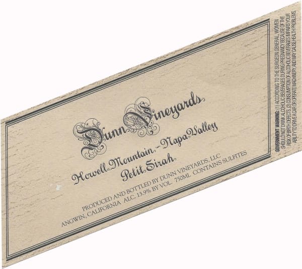Rượu vang đỏ Dunn Petite Sirah 1994