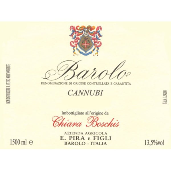 Rượu vang đỏ E. Pira e Figli Barolo Cannubi Chiara Boschis 1996