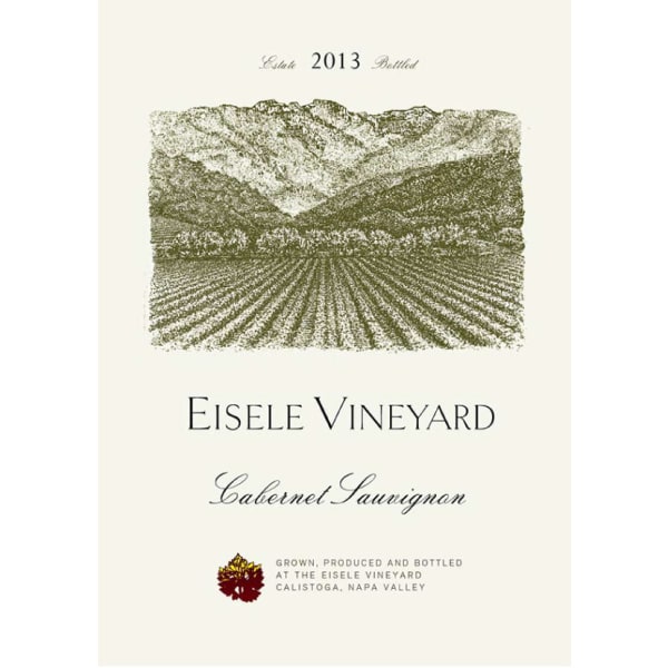 Rượu vang đỏ Eisele Vineyard Cabernet Sauvignon 2013