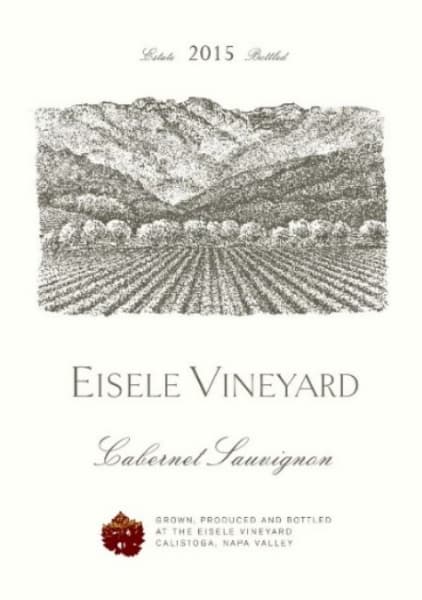 Rượu vang đỏ Eisele Vineyard Cabernet Sauvignon (375ML half-bottle) 2015