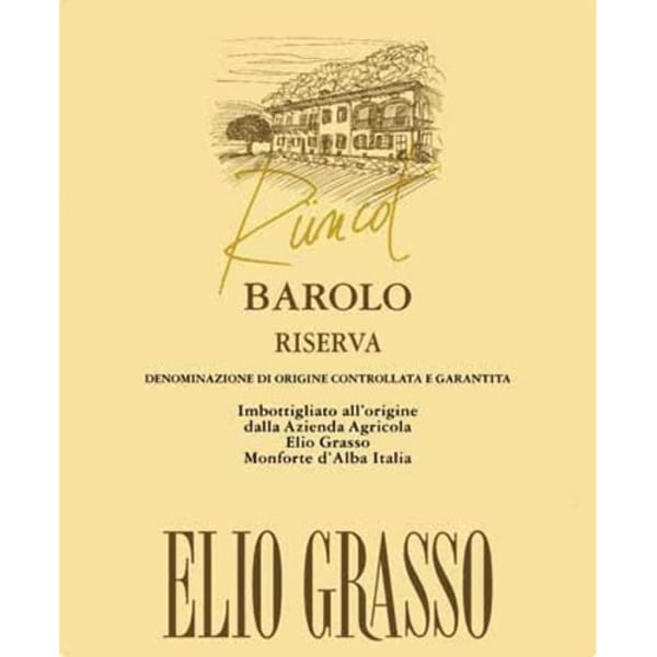 Rượu vang đỏ Elio Grasso Barolo Runcot Riserva 2015