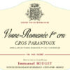 Rượu vang đỏ Emmanuel Rouget Vosne-Romanee Cros-Parantoux Premier Cru 2018