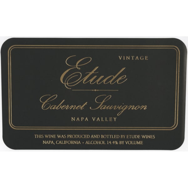 Rượu vang đỏ Etude Napa Valley Cabernet Sauvignon (chai Magnum 1,5 lít) 1999