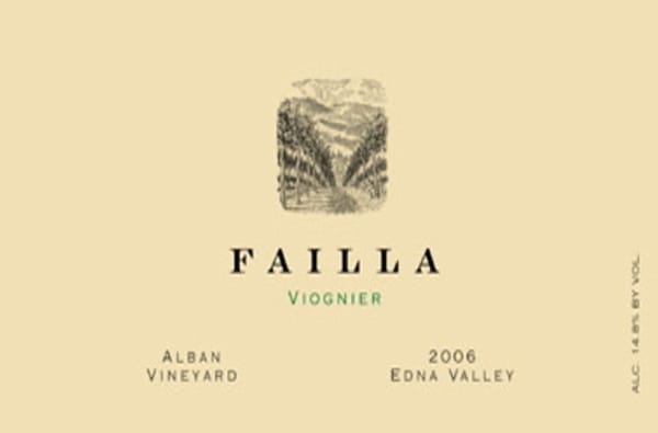 Rượu vang trằng Failla Alban Vineyard Viognier 2006