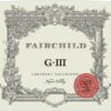 Rượu vang đỏ Fairchild G-III Cabernet Sauvignon 2014