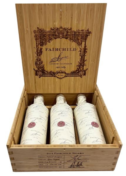 Rượu vang đỏ Fairchild Sigaro Cabernet Sauvignon (3 Bottles in OWC) 2014