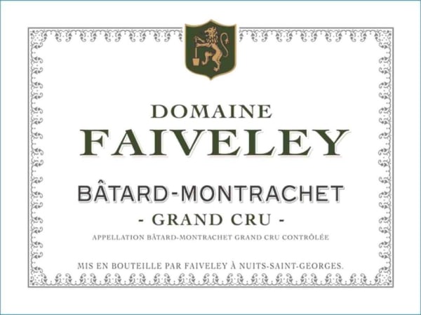 Rượu vang trằng Faiveley Batard Montrachet Grand Cru 2009
