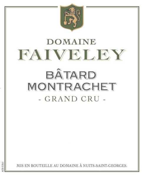 Rượu vang trằng Faiveley Batard Montrachet Grand Cru 2015