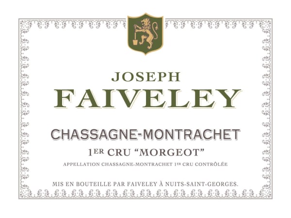 Rượu vang trằng Faiveley Chassagne-Montrachet Morgeot Premier Cru 2013