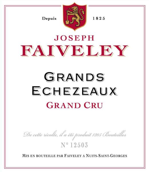 Rượu vang đỏ Faiveley Grands Echezeaux Grand Cru 2008