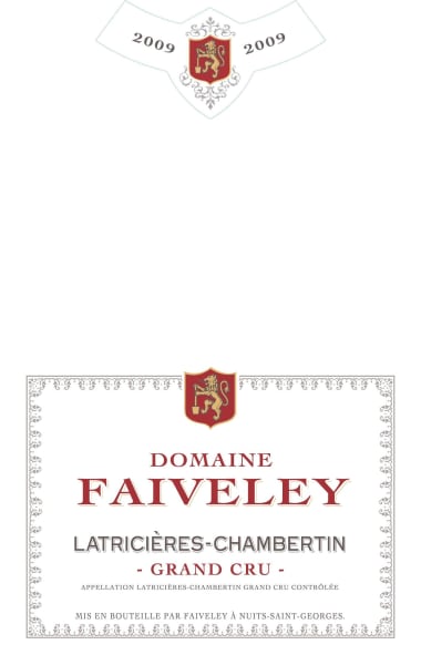 Rượu vang đỏ Faiveley Latricieres-Chambertin Grand Cru 2009