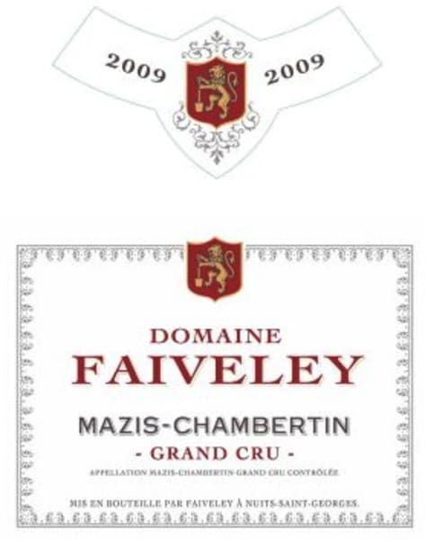Rượu vang đỏ Faiveley Mazis-Chambertin Grand Cru 2009