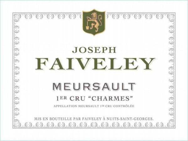 Rượu vang trằng Faiveley Meursault Charmes Premier Cru 2007