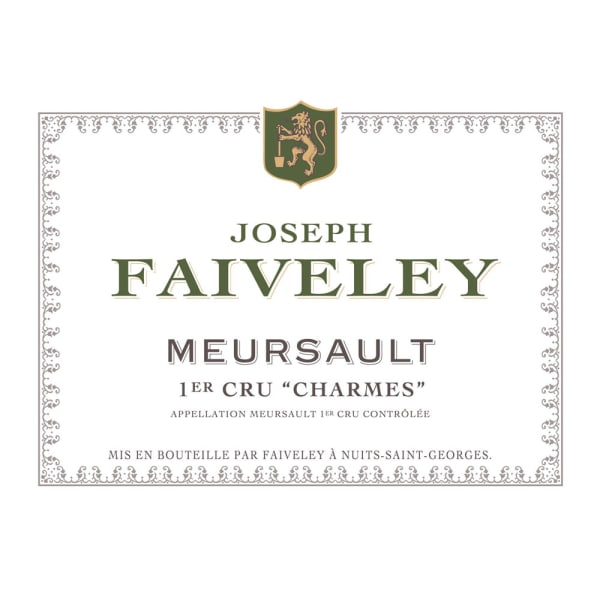 Rượu vang trằng Faiveley Meursault Charmes Premier Cru 2011