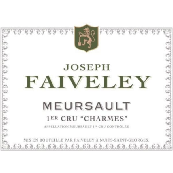 Rượu vang trằng Faiveley Meursault Charmes Premier Cru 2020