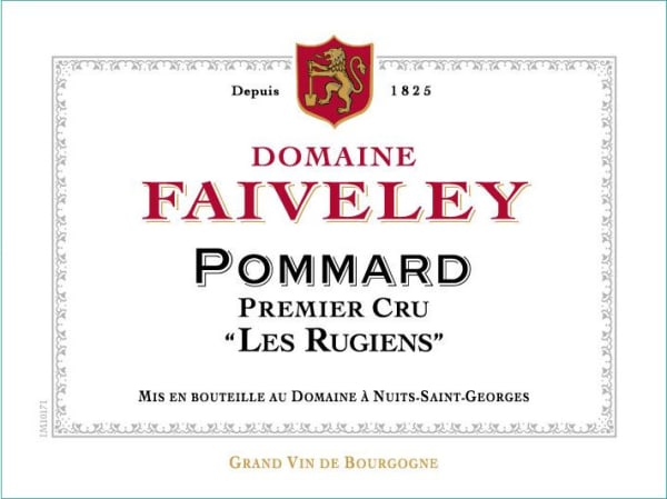 Rượu vang đỏ Faiveley Pommard Rugiens Premier Cru 2020