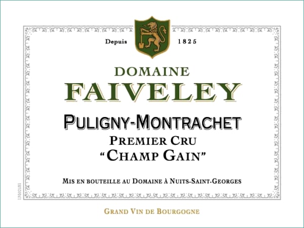 Rượu vang trằng Faiveley Puligny-Montrachet Champ Gain Premier Cru 2017